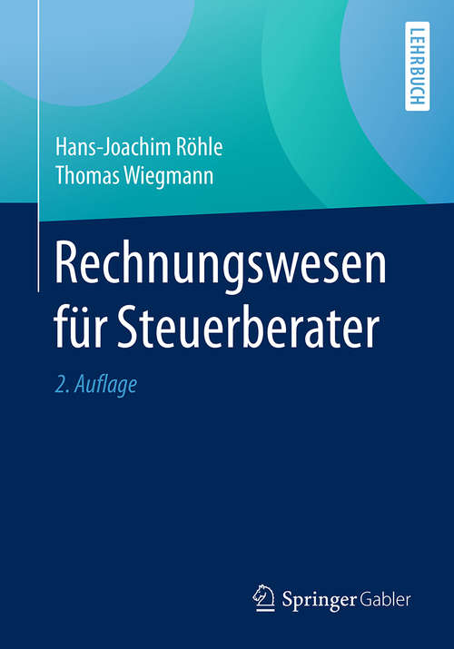 Book cover of Rechnungswesen für Steuerberater