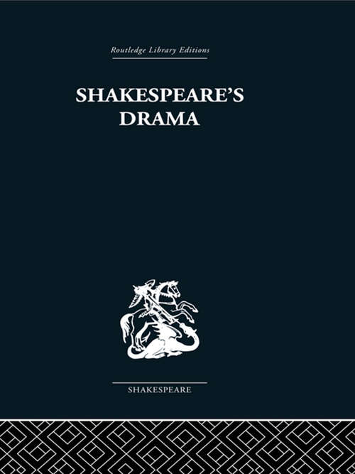 Book cover of Shakespeare's Drama