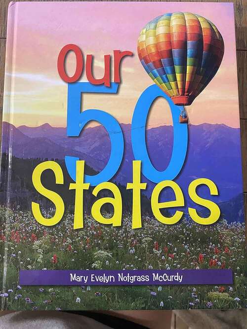 Book cover of Our 50 States