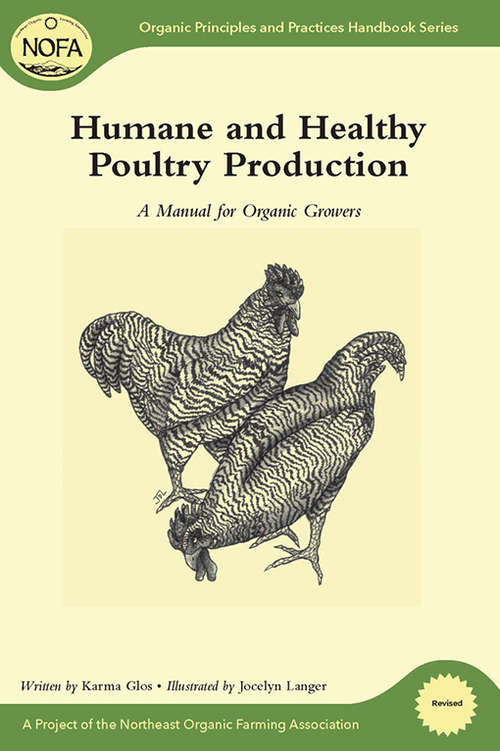 Book cover of Humane and Healthy Poultry Production