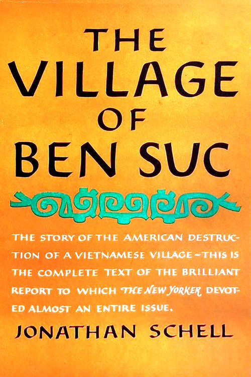 Book cover of The Village of Ben Suc