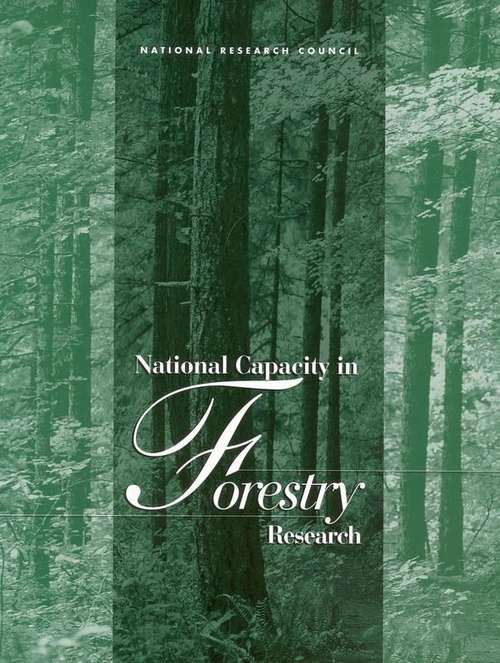Book cover of National Capacity in Forestry Research