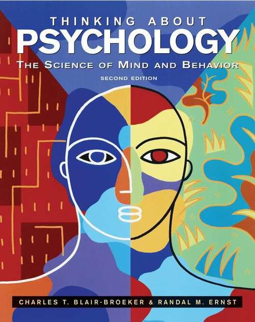 Book cover of Thinking About Psychology: The Science of Mind and Behavior