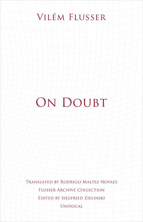 Book cover of On Doubt