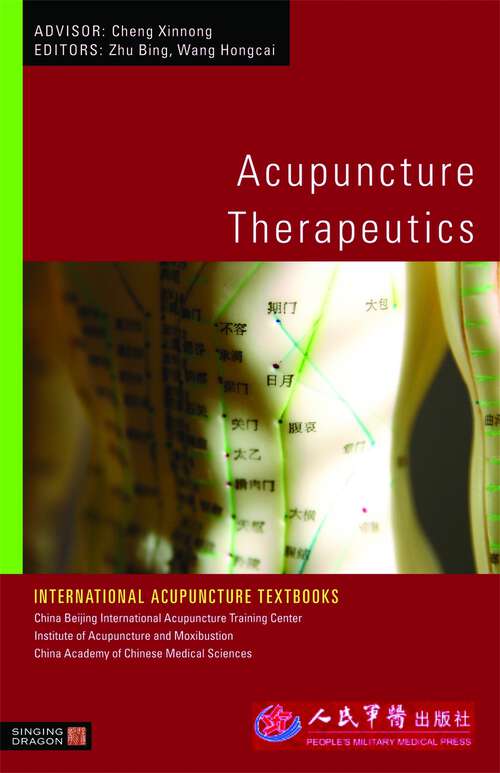 Book cover of Acupuncture Therapeutics
