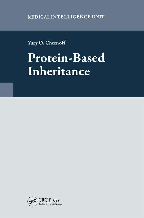 Book cover of Protein-Based Inheritance (1)