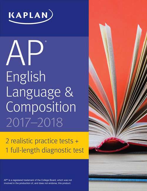 Book cover of AP English Language & Composition 2017-2018