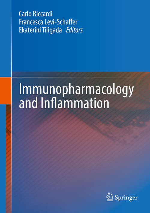 Book cover of Immunopharmacology and Inflammation