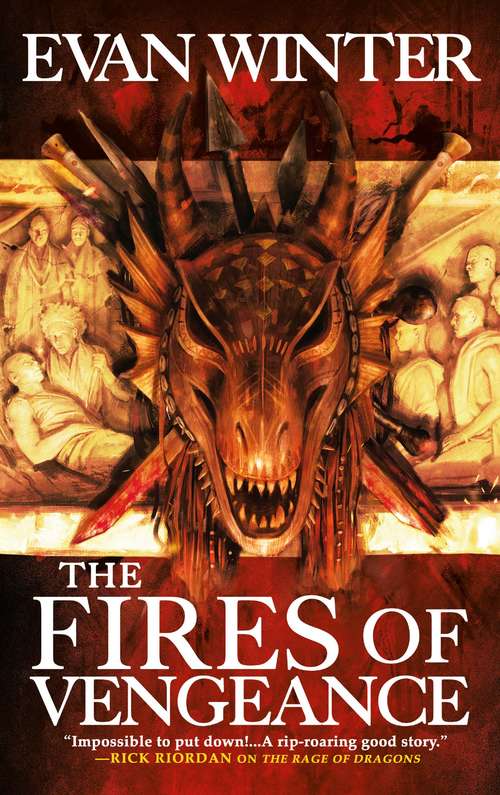 Book cover of The Fires of Vengeance: The Burning, Book Two (The Burning #2)