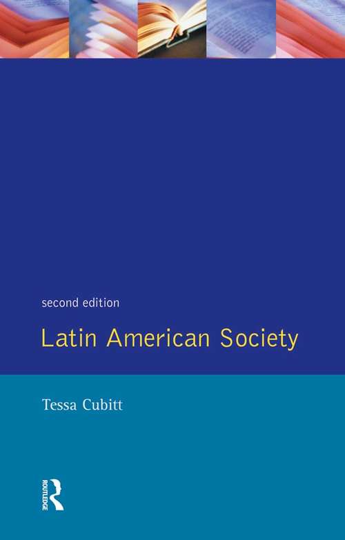 Book cover of Latin American Society (2)