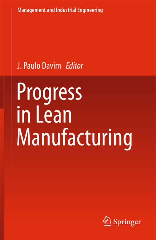 Book cover of Progress in Lean Manufacturing