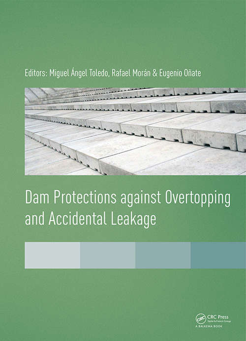 Book cover of Dam Protections against Overtopping and Accidental Leakage (1)