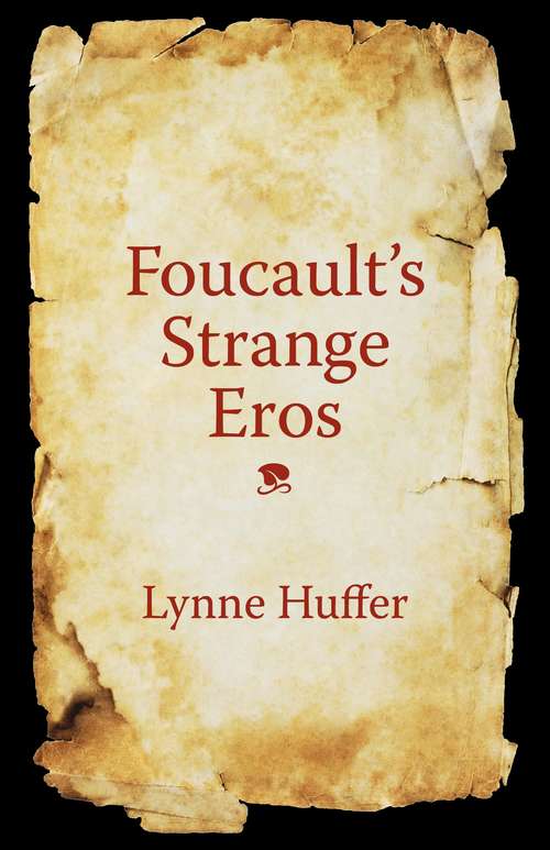 Book cover of Foucault's Strange Eros