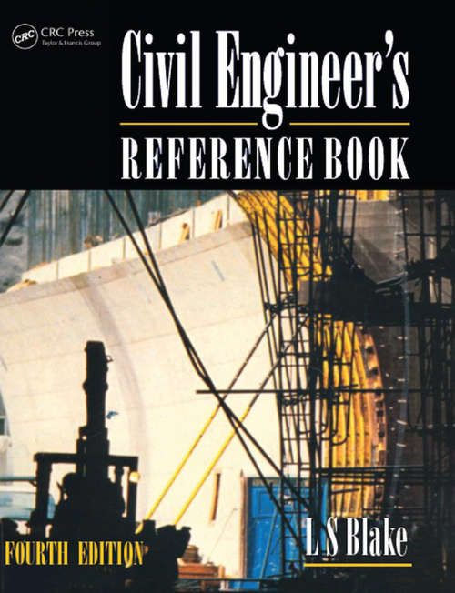 Book cover of Civil Engineer's Reference Book