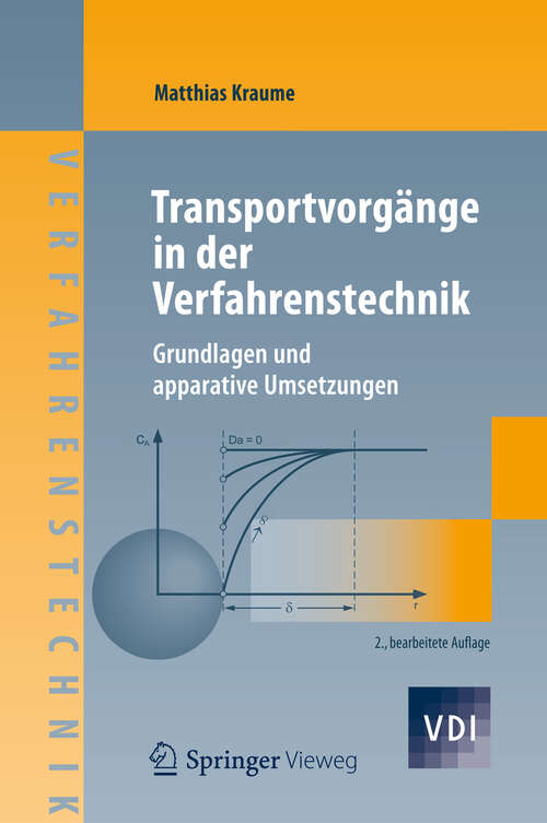 Book cover of Transportvorgänge in der Verfahrenstechnik