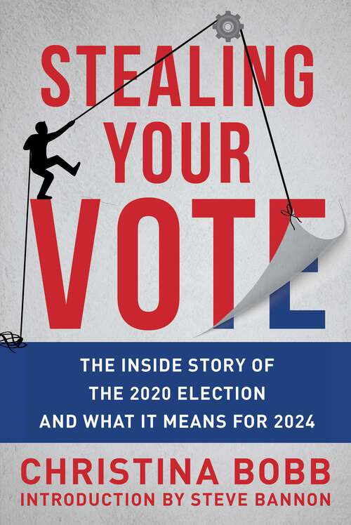 Book cover of Stealing Your Vote: The Inside Story of the 2020 Election and What It Means for 2024