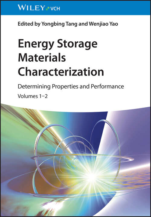 Book cover of Energy Storage Materials Characterization: Determining Properties and Performance