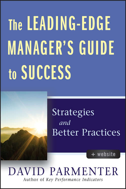 Book cover of The Leading-Edge Manager's Guide to Success