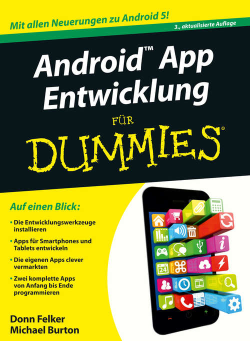 Book cover of Android App Entwicklung für Dummies (3. Auflage) (Für Dummies)