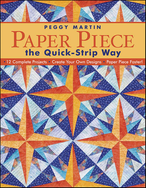 Book cover of Paper Piece the Quick-Strip Way