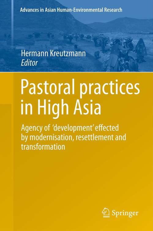Book cover of Pastoral practices in High Asia
