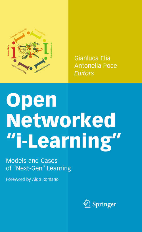 Book cover of Open Networked "i-Learning"