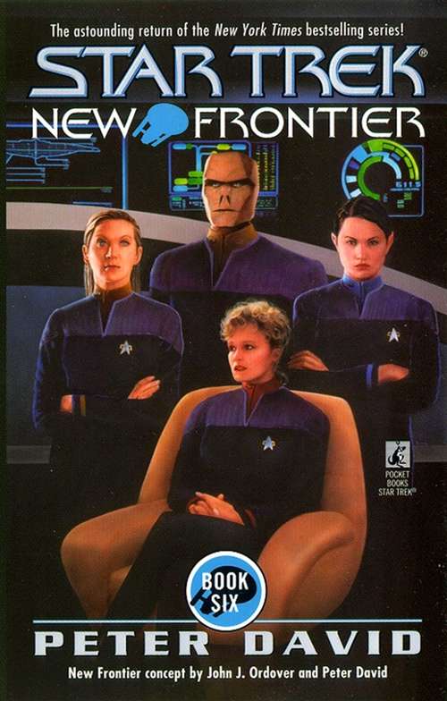 Book cover of Fire On High (Star Trek: The Next Generation #6)