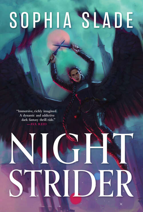 Book cover of Nightstrider: A Mesmerizing Epic Dark Fantasy (Nightstrider #1)