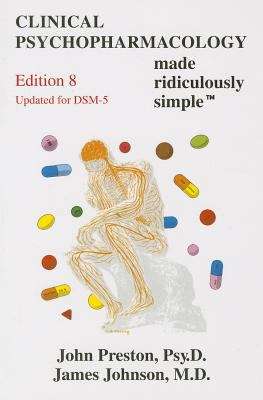 Book cover of Clinical Psychopharmacology Made Ridiculously Simple (Eighth Edition)