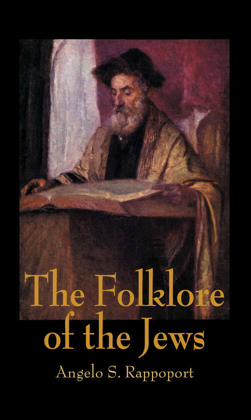 Book cover of Folklare Of The Jews