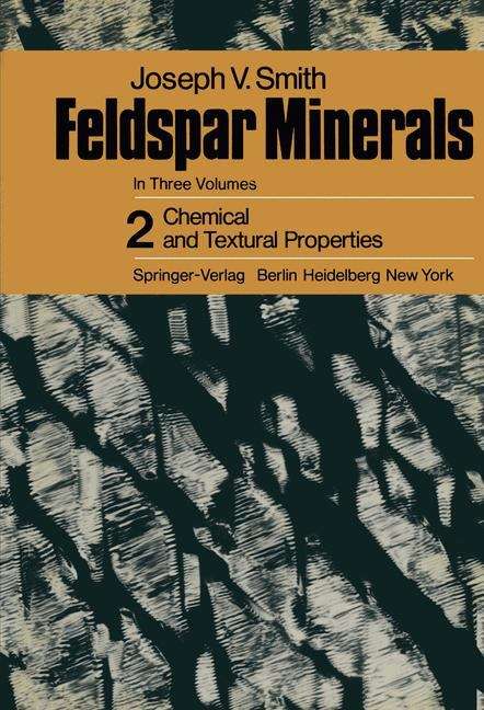 Book cover of Feldspar Minerals: 2 Chemical and Textural Properties (1974)