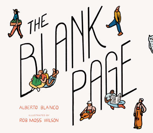 Book cover of The Blank Page: How a Piece of Paper Connects to Everything