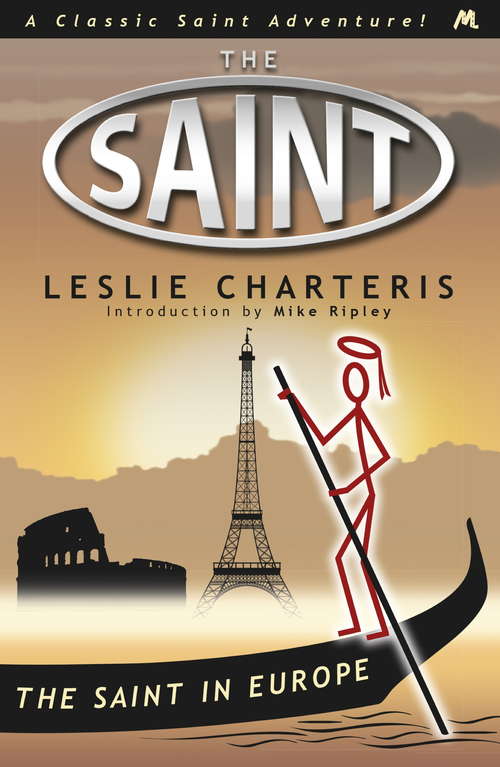 Book cover of The Saint in Europe