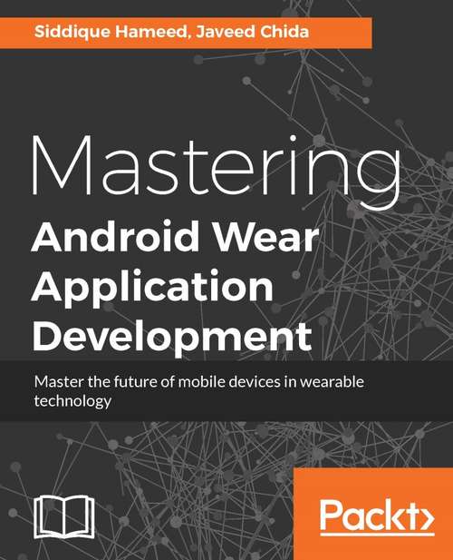 Book cover of Mastering Android Wear Application Development