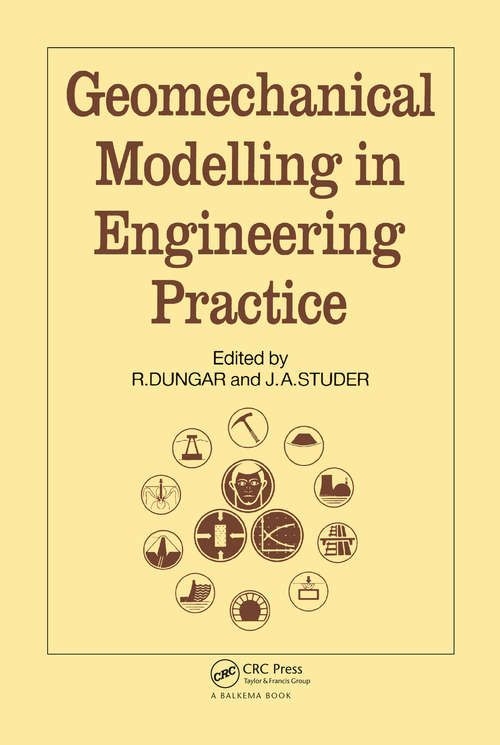 Book cover of Geomechanical Modelling in Engineering Practice