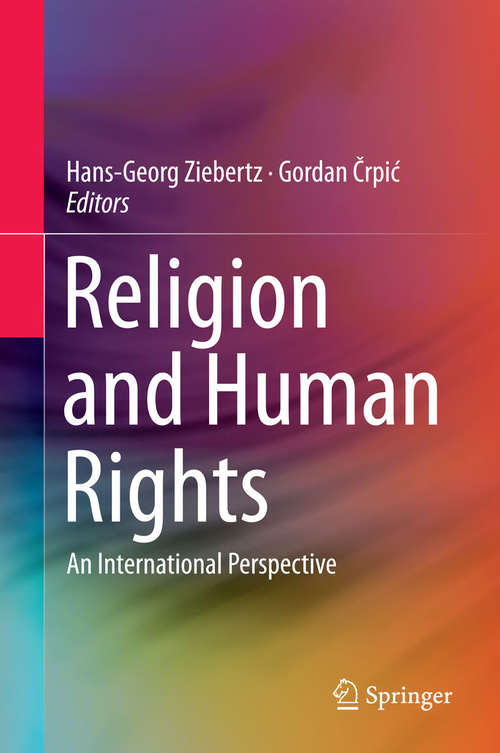 Book cover of Religion and Human Rights