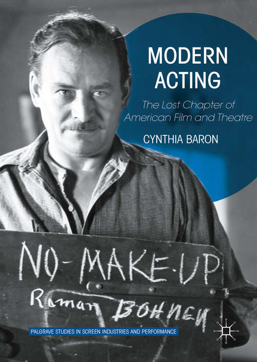 Book cover of Modern Acting