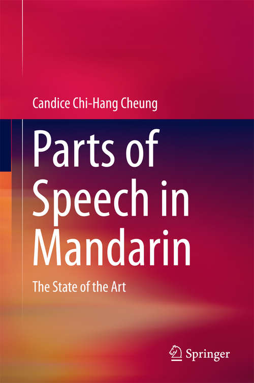 Book cover of Parts of Speech in Mandarin