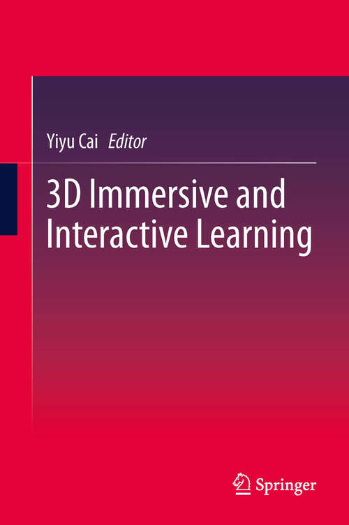 Book cover of 3D Immersive and Interactive Learning