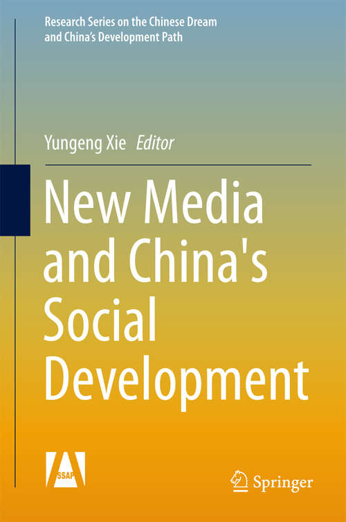 Book cover of New Media and China's Social Development