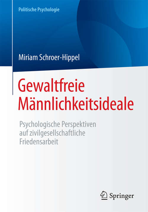 Book cover of Gewaltfreie Männlichkeitsideale