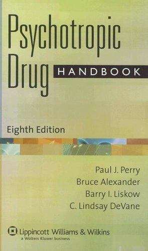 Book cover of Psychotropic Drug Handbook (Eighth Edition)