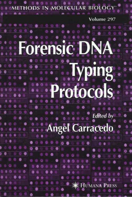 Book cover of Forensic DNA Typing Protocols