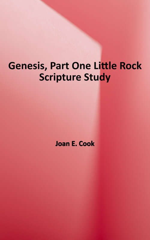 Book cover of Genesis, Part One (Little Rock Scripture Study)