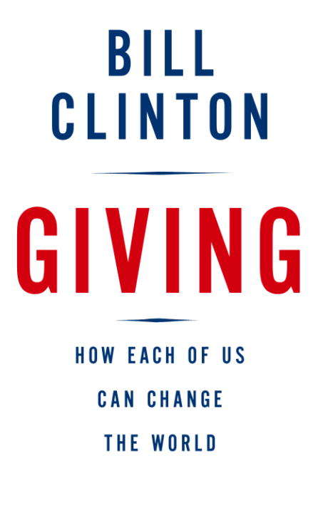 Book cover of Giving: How Each Of Us Can Change The World