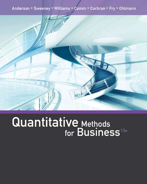 Book cover of Quantitative Methods for Business