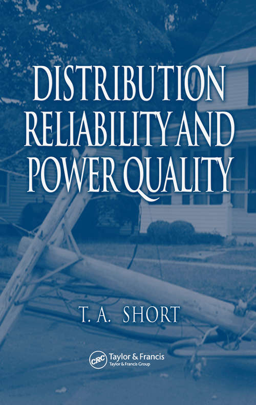 Book cover of Distribution Reliability and Power Quality