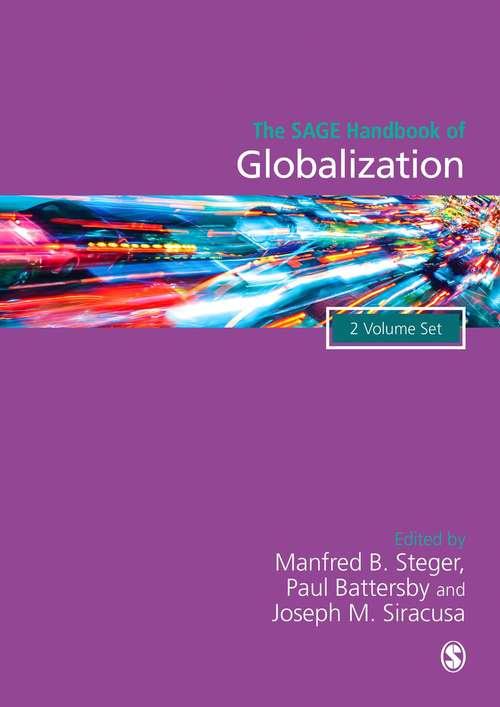 Book cover of The SAGE Handbook of Globalization (Third Edition)