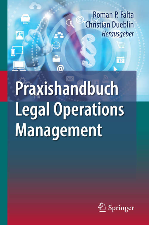 Book cover of Praxishandbuch Legal Operations Management