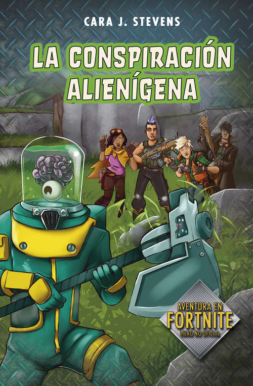 Book cover of La conspiración alienígena (Battle Royale: Secretos de la isla 2) (Battle Royale: Secretos de la isla: Volumen 2)